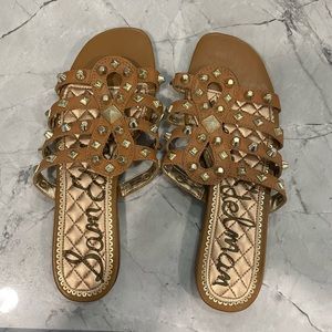 Sam Edelman Studded Sandals like new condition